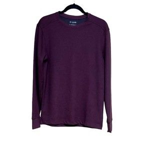 01.Algo Denver Performance Thermal Crew Burgundy Men’s Size Medium